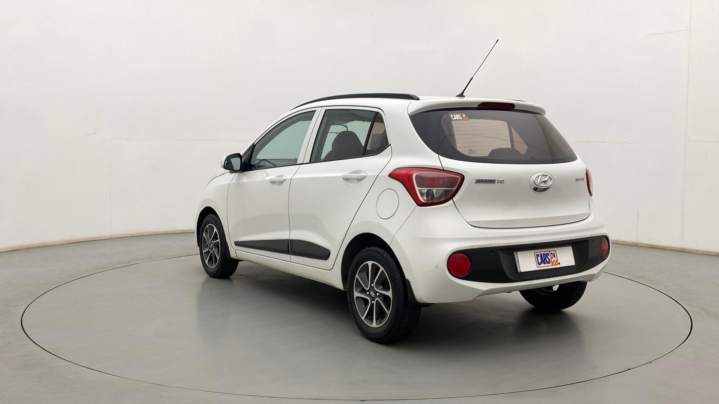 2018 Hyundai Grand i10 SPORTZ AT 1.2 KAPPA VTVT, Petrol, Automatic, 52,877 km, Left Back Diagonal
