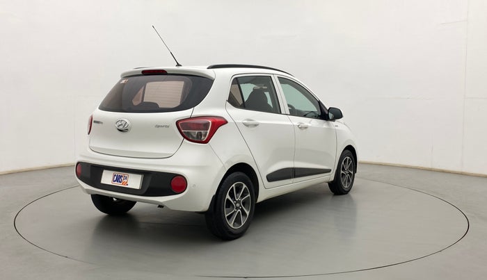 2018 Hyundai Grand i10 SPORTZ AT 1.2 KAPPA VTVT, Petrol, Automatic, 52,877 km, Right Back Diagonal