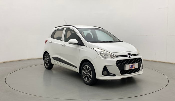 2018 Hyundai Grand i10 SPORTZ AT 1.2 KAPPA VTVT, Petrol, Automatic, 52,877 km, Right Front Diagonal