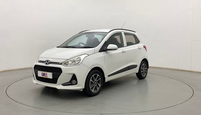 2018 Hyundai Grand i10 SPORTZ AT 1.2 KAPPA VTVT, Petrol, Automatic, 52,877 km, Left Front Diagonal