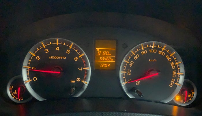 2016 Maruti Swift VXI, Petrol, Manual, 53,462 km, Odometer Image