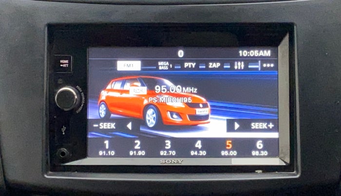 2016 Maruti Swift VXI, Petrol, Manual, 53,462 km, Infotainment System