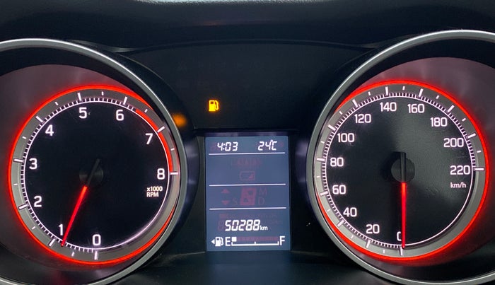 2018 Maruti Swift ZXI PLUS, CNG, Manual, 50,288 km, Odometer Image