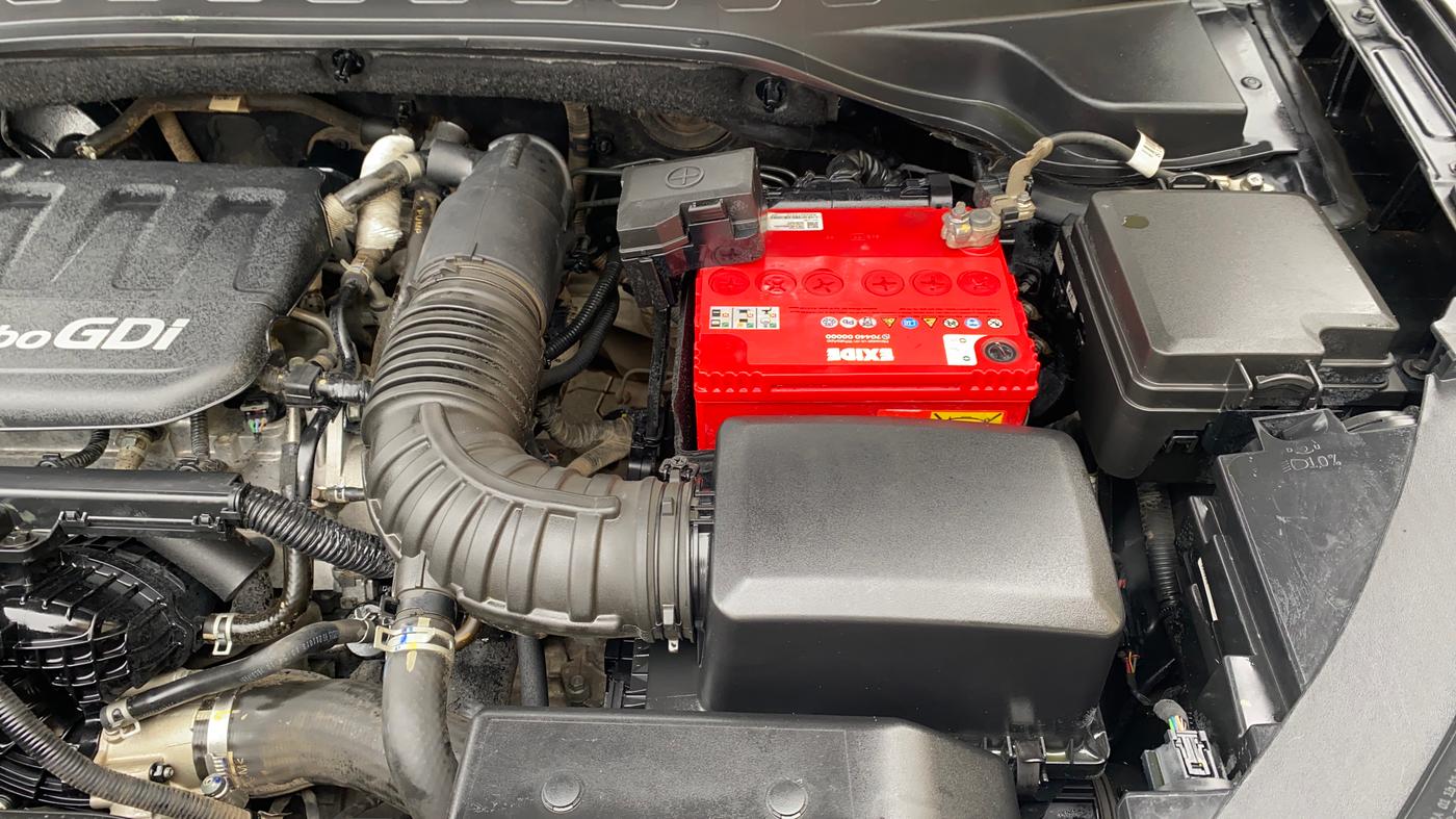 2022 KIA SONET GTX PLUS 1.0 IMT, Petrol, Manual, 45,239 km, Engine View - Left