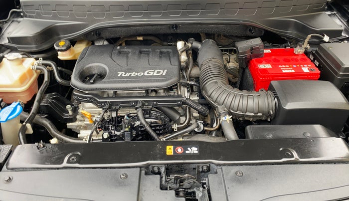 2022 KIA SONET GTX PLUS 1.0 IMT, Petrol, Manual, 45,239 km, Engine View
