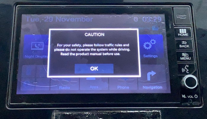 2018 Honda City ZX CVT, Petrol, Automatic, 69,971 km, Infotainment System