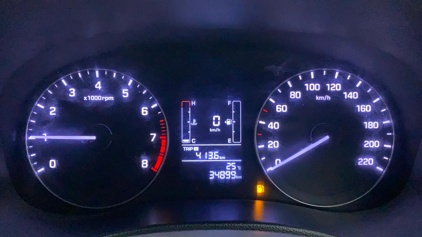 2015 Hyundai Creta SX PLUS 1.6 PETROL, Petrol, Manual, 34,899 km, Odometer Image