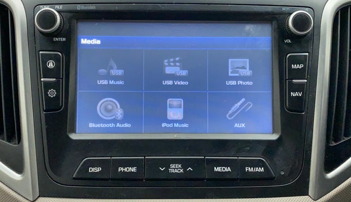 2015 Hyundai Creta SX PLUS 1.6 PETROL, Petrol, Manual, 34,899 km, Infotainment System