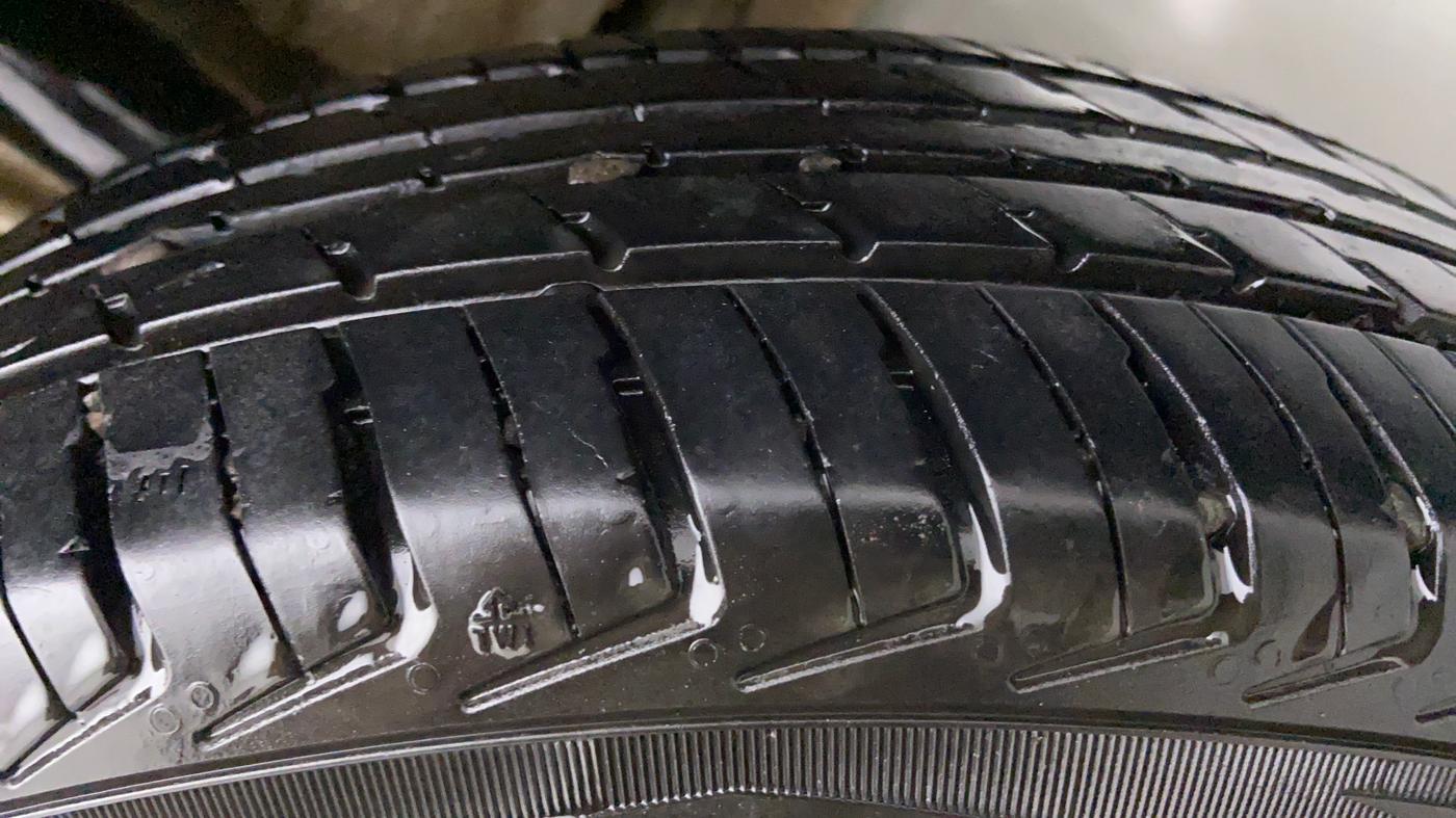 2021 Maruti New Wagon-R 1.0 Lxi (o) cng, CNG, Manual, 15,387 km, Left Rear Tyre Tread