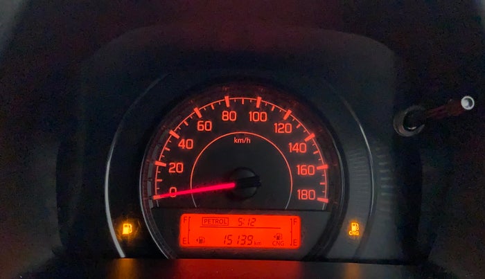 2021 Maruti New Wagon-R 1.0 Lxi (o) cng, CNG, Manual, 15,387 km, Odometer Image