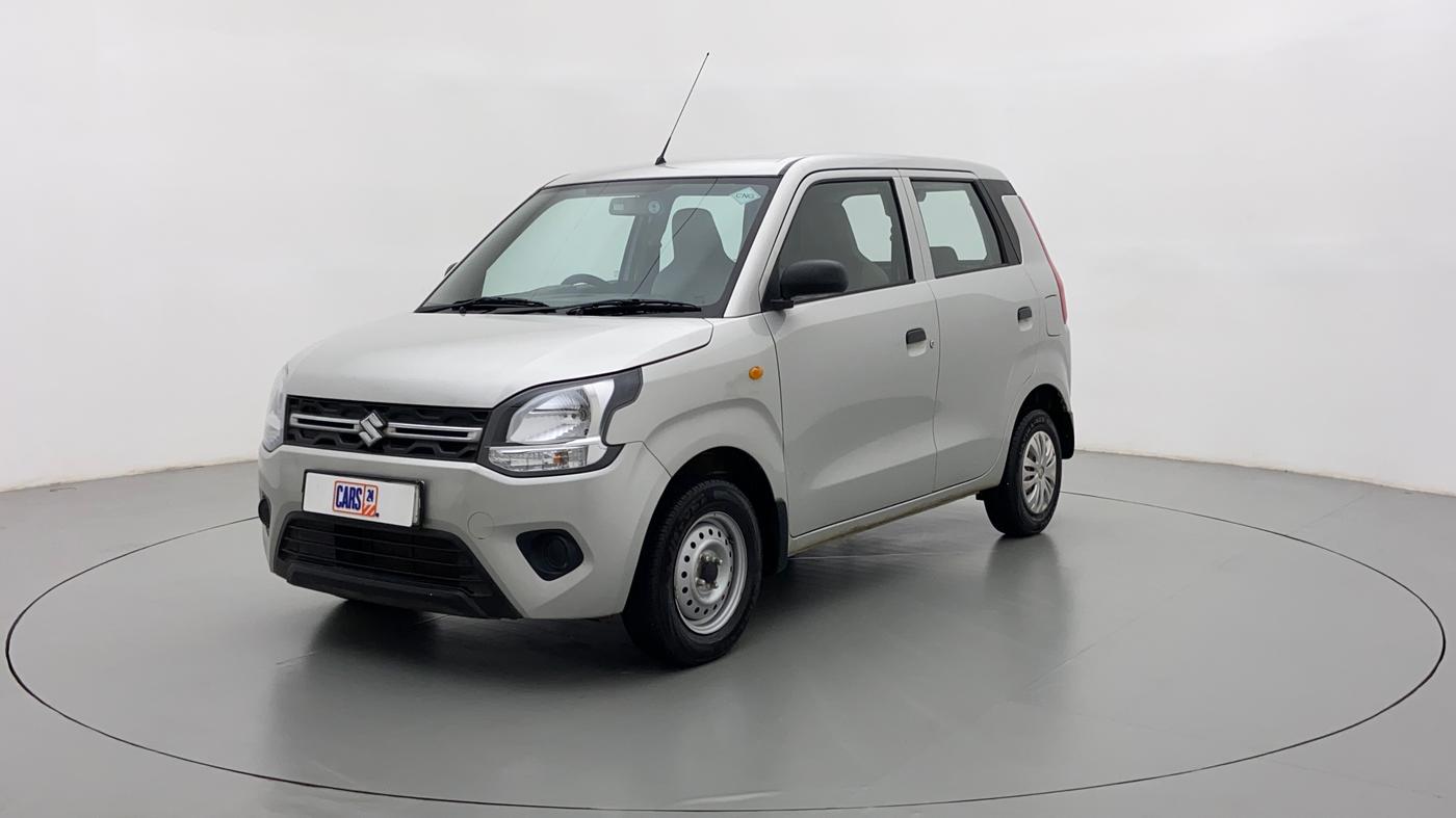 2021 Maruti New Wagon-R 1.0 Lxi (o) cng, CNG, Manual, 15,387 km, Left Front Diagonal