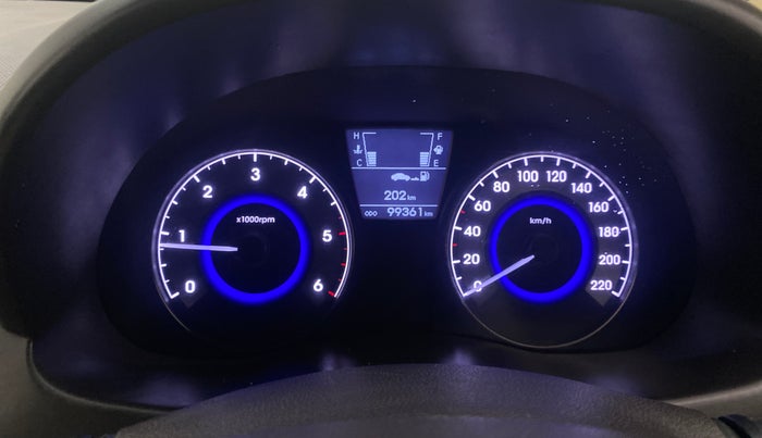 2015 Hyundai Verna FLUIDIC 1.6 CRDI S(O) 4S, Diesel, Manual, 99,327 km, Odometer Image