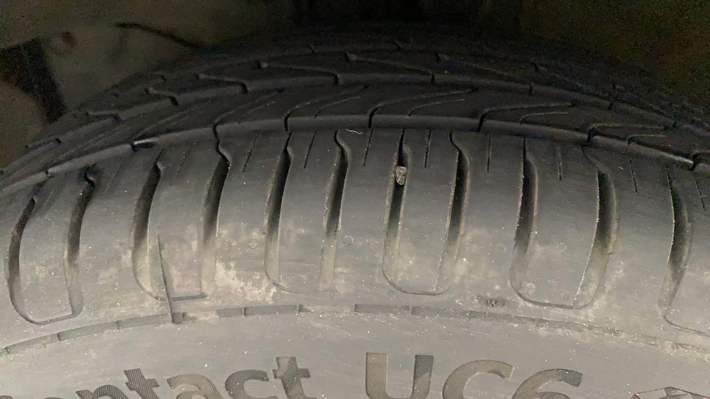 2019 Honda Amaze 1.2L I-VTEC V CVT, Petrol, Automatic, 49,619 km, Left Front Tyre Tread