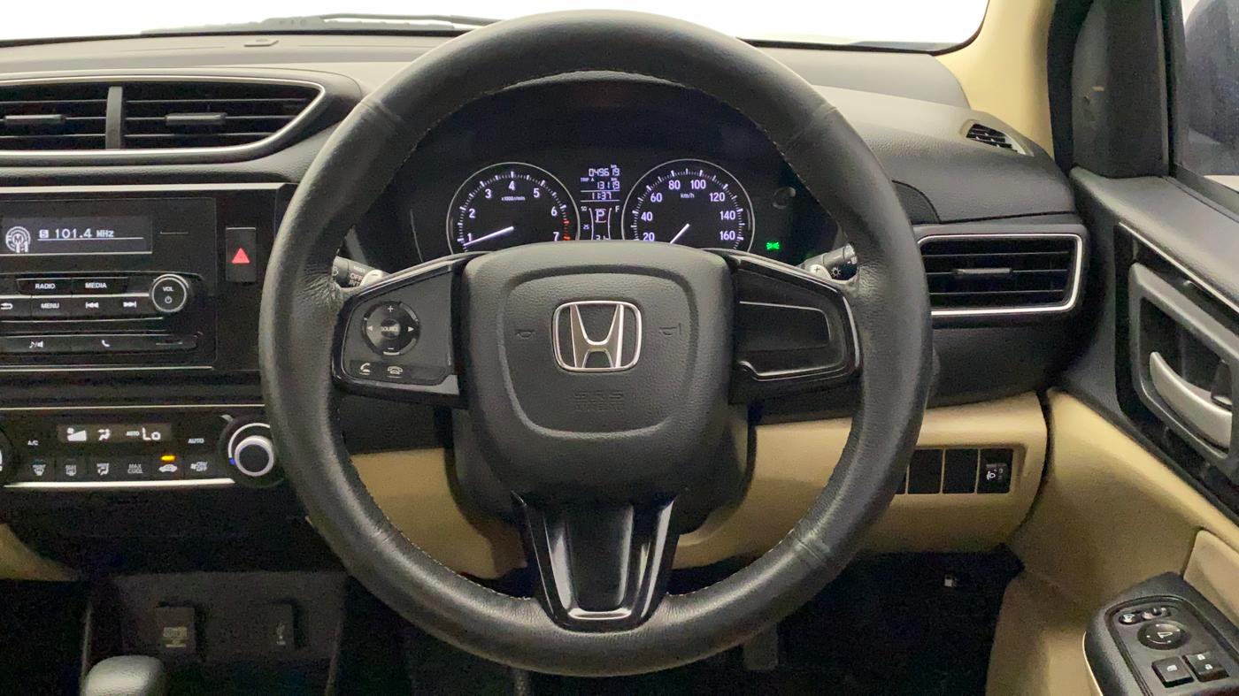 2019 Honda Amaze 1.2L I-VTEC V CVT, Petrol, Automatic, 49,619 km, Steering Wheel Close Up
