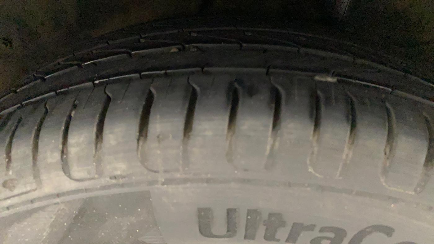 2019 Honda Amaze 1.2L I-VTEC V CVT, Petrol, Automatic, 49,619 km, Left Rear Tyre Tread