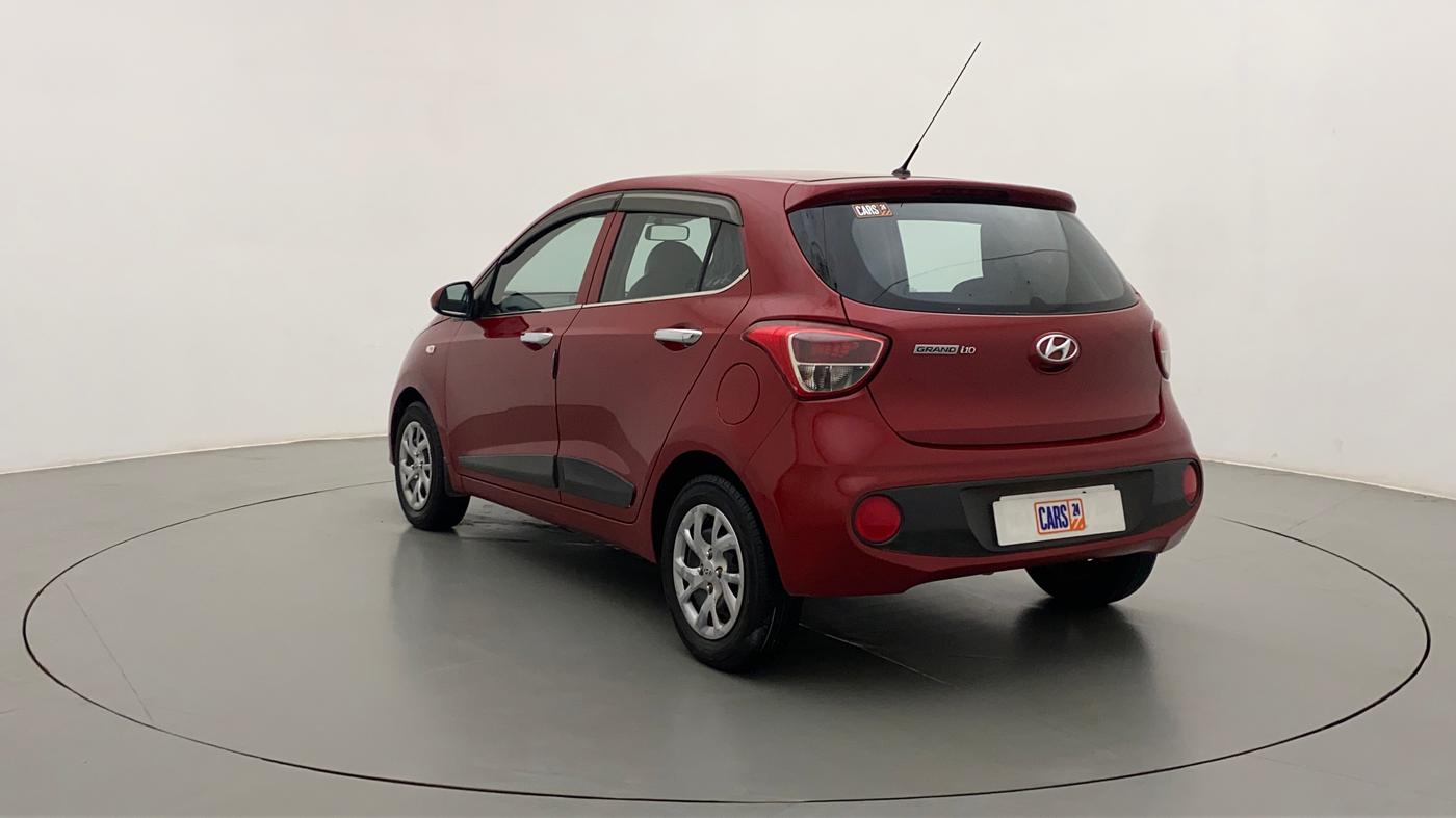 2018 Hyundai Grand i10 MAGNA 1.2 KAPPA VTVT, CNG, Manual, 52,464 km, Left Back Diagonal