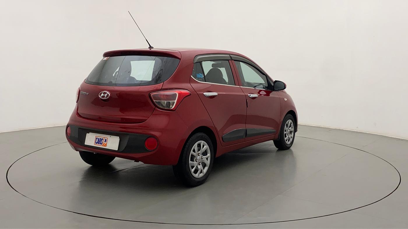 2018 Hyundai Grand i10 MAGNA 1.2 KAPPA VTVT, CNG, Manual, 52,464 km, Right Back Diagonal