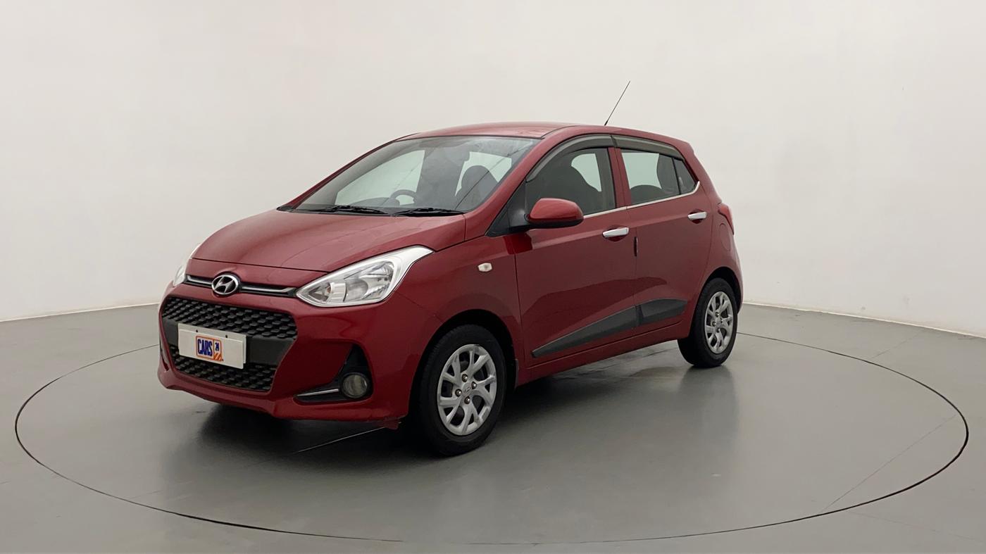 2018 Hyundai Grand i10 MAGNA 1.2 KAPPA VTVT, CNG, Manual, 52,464 km, Left Front Diagonal