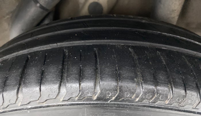 2018 Hyundai Verna 1.4 VTVT E, Petrol, Manual, 66,809 km, Left Rear Tyre Tread