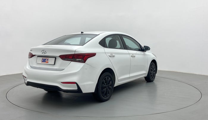 2018 Hyundai Verna 1.4 VTVT E, Petrol, Manual, 66,809 km, Right Back Diagonal