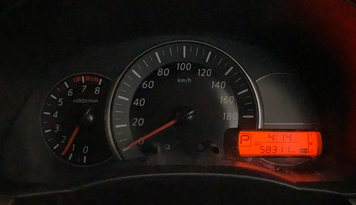 2016 Nissan Micra XV CVT, Petrol, Automatic, 58,477 km, Odometer Image