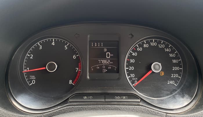 2014 Volkswagen Polo HIGHLINE1.2L, Petrol, Manual, 77,857 km, Odometer Image