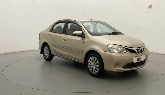 2015 Toyota Etios V, Petrol, Manual, 63,018 km, Right Front Diagonal
