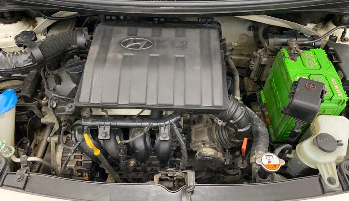 2015 Hyundai Grand i10 ASTA AT 1.2 KAPPA VTVT, Petrol, Automatic, 74,868 km, Engine View