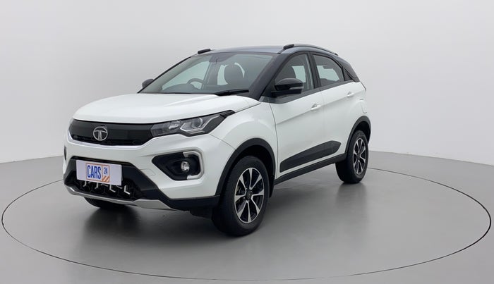 2021 Tata NEXON XZA PLUS SUNROOF DIESEL DUAL TONE, Diesel, Automatic, 29,671 km, Left Front Diagonal