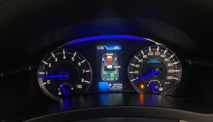 2022 Maruti Ciaz ZETA 1.5 SHVS MT PETROL, Petrol, Manual, 31,173 km, Odometer Image
