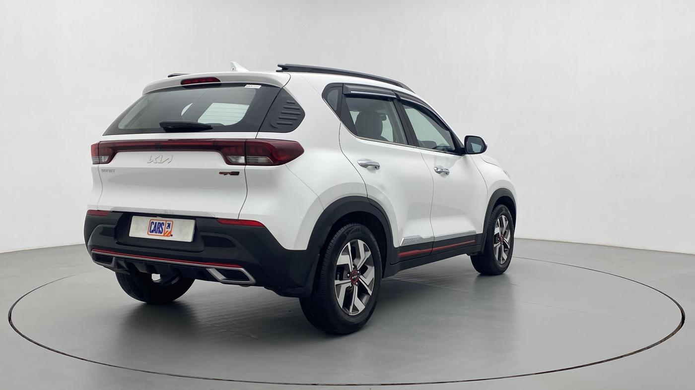 2022 KIA SONET GTX PLUS 1.5, Diesel, Manual, 3,713 km, Right Back Diagonal