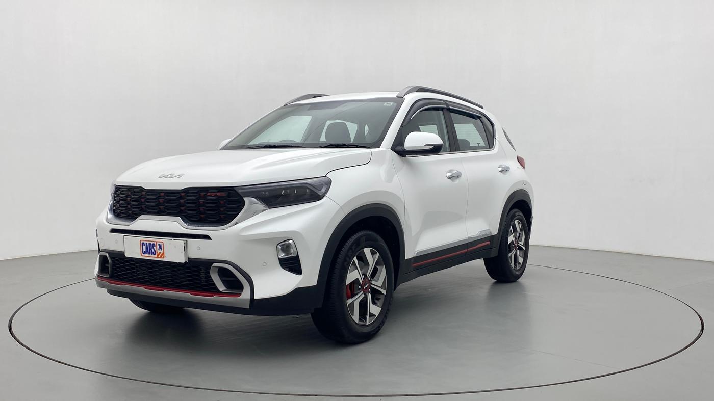 2022 KIA SONET GTX PLUS 1.5, Diesel, Manual, 3,713 km, Left Front Diagonal