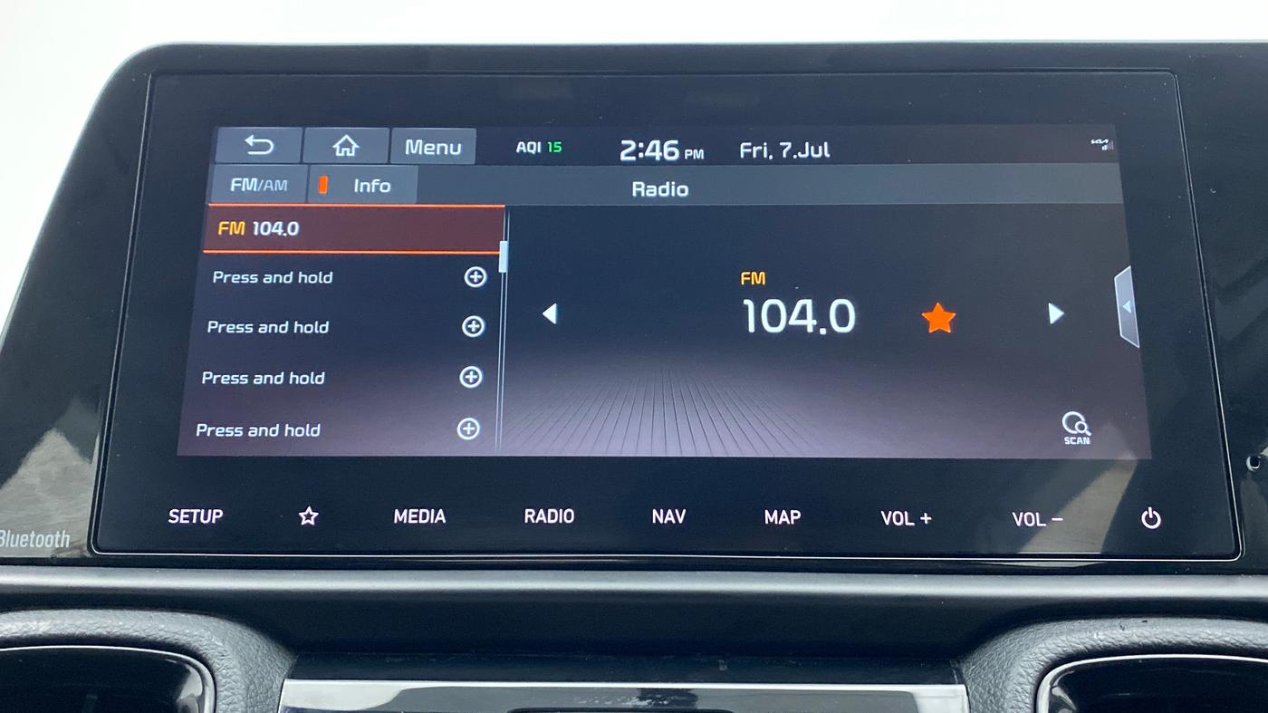 2022 KIA SONET GTX PLUS 1.5, Diesel, Manual, 3,713 km, Infotainment System