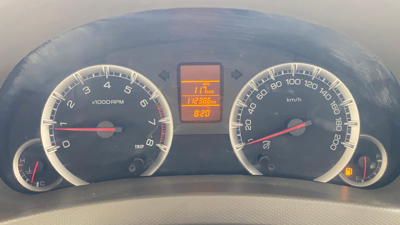 2013 Maruti Ertiga VXI, Petrol, Manual, 1,12,409 km, Odometer Image