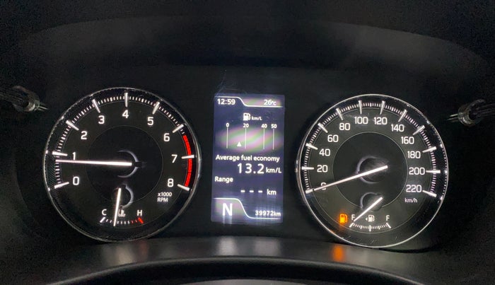 2022 Maruti Baleno ALPHA 1.2 AGS, Petrol, Automatic, 39,962 km, Odometer Image