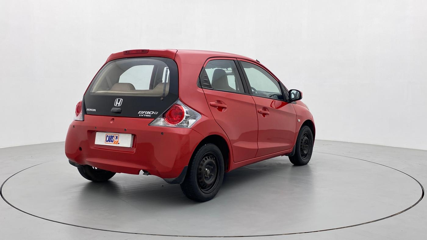 2013 Honda Brio 1.2 S MT I VTEC, Petrol, Manual, 99,227 km, Right Back Diagonal