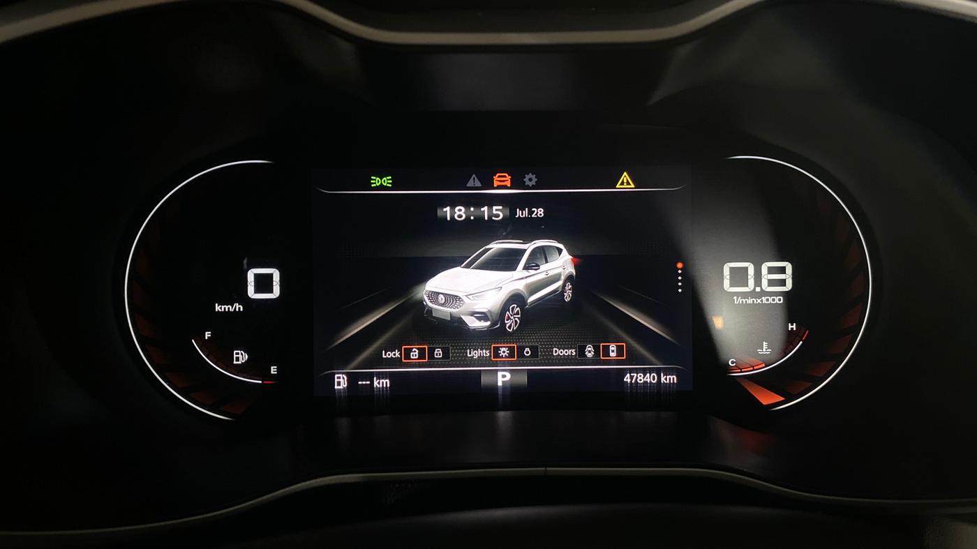 2022 MG ASTOR SHARP 1.5 CVT, Petrol, Automatic, 47,837 km, Odometer Image