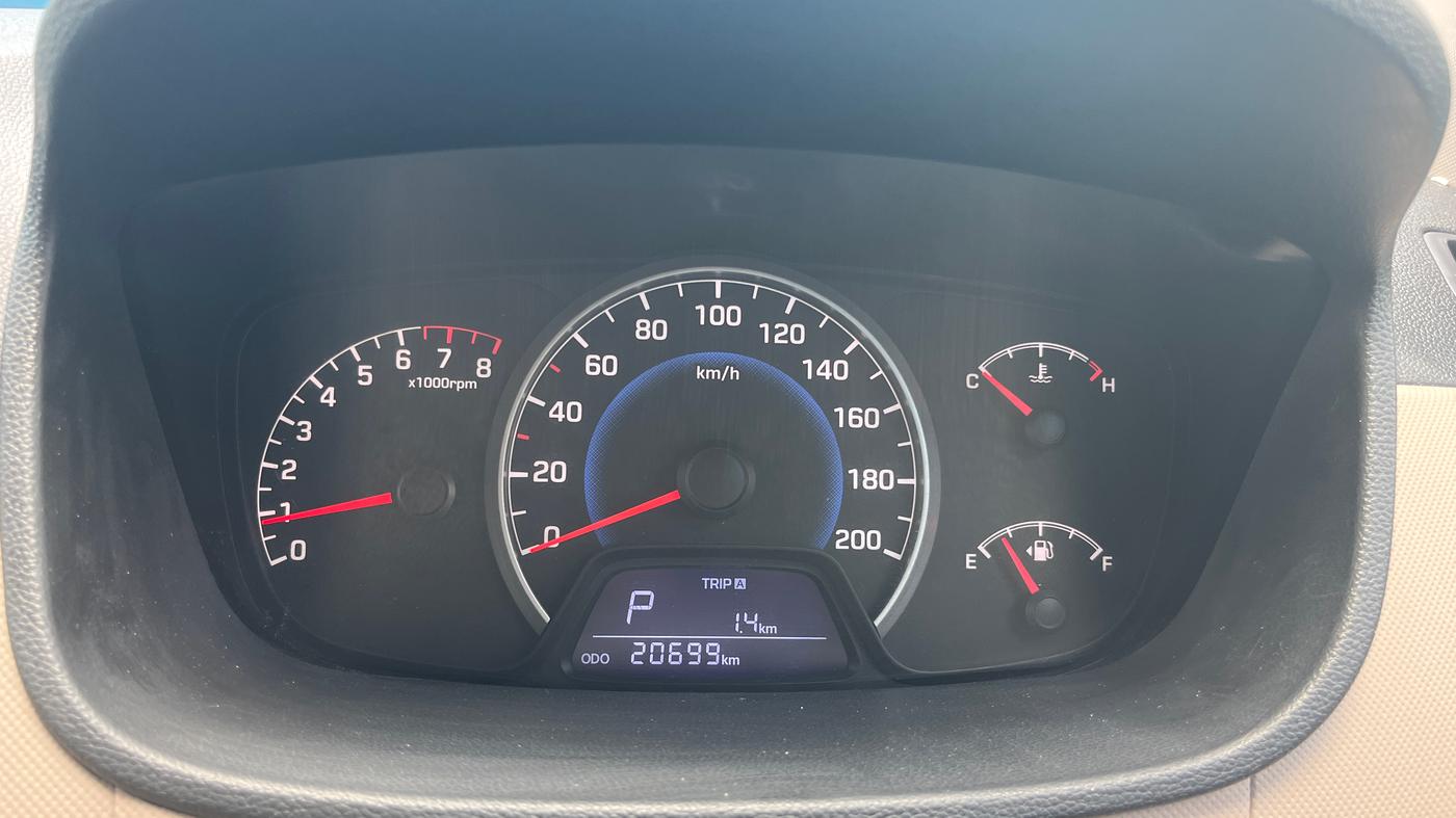 2016 Hyundai Grand i10 MAGNA AT 1.2 KAPPA VTVT, Petrol, Automatic, 20,698 km, Odometer Image