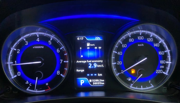 2017 Maruti Baleno ZETA CVT PETROL 1.2, Petrol, Automatic, 36,868 km, Odometer Image
