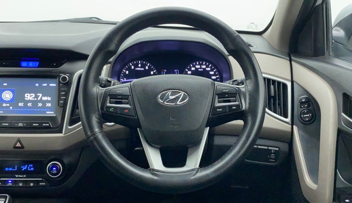 2017 Hyundai Creta 1.6 SX PLUS AUTO PETROL, Petrol, Automatic, 50,179 km, Steering Wheel Close Up