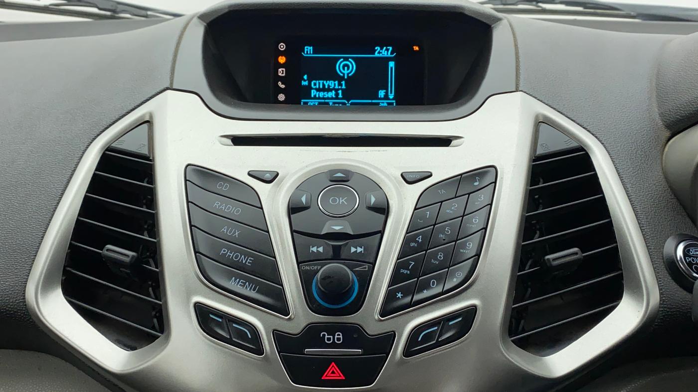 2016 Ford Ecosport TITANIUM 1.5L PETROL AT, Petrol, Automatic, 74,570 km, Infotainment System