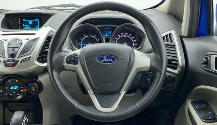 2016 Ford Ecosport TITANIUM 1.5L PETROL AT, Petrol, Automatic, 74,570 km, Steering Wheel Close Up