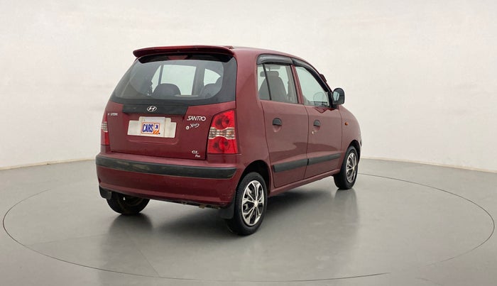 2011 Hyundai Santro Xing GL PLUS, Petrol, Manual, 62,210 km, Right Back Diagonal
