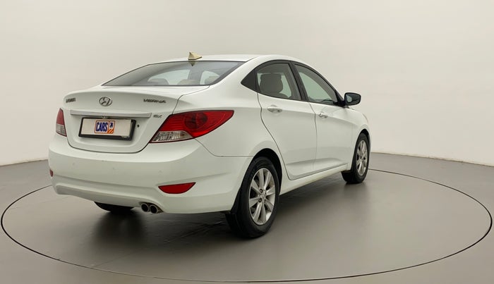 2011 Hyundai Verna FLUIDIC 1.6 VTVT SX, Petrol, Manual, 76,979 km, Right Back Diagonal