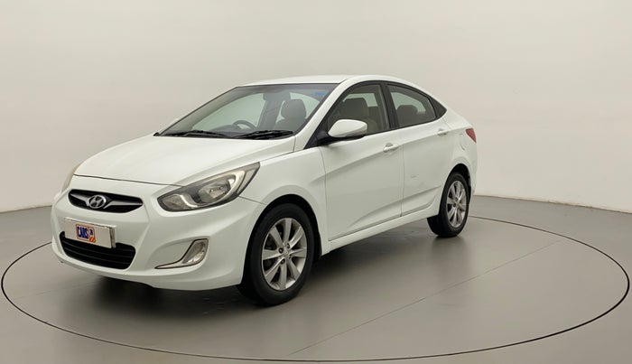 2011 Hyundai Verna FLUIDIC 1.6 VTVT SX, Petrol, Manual, 76,979 km, Left Front Diagonal