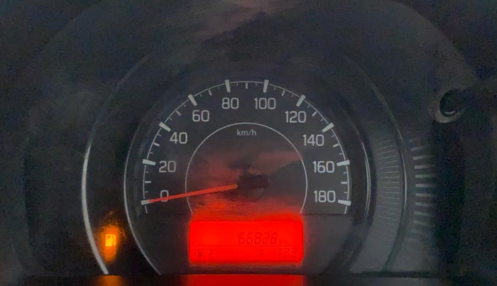 2019 Maruti New Wagon-R VXI 1.2, Petrol, Manual, 67,625 km, Odometer Image