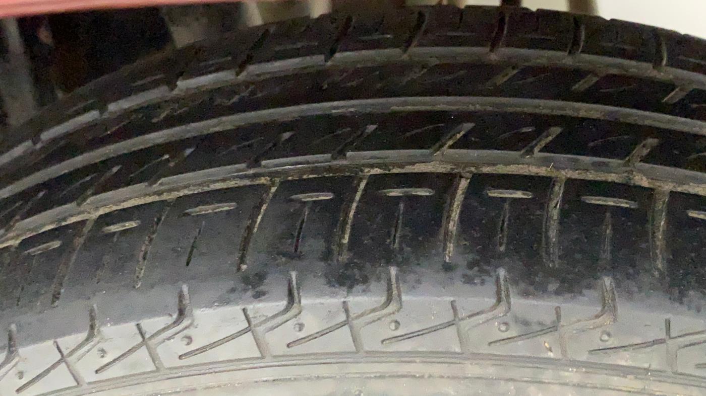 2011 Maruti Alto K10 VXI, Petrol, Manual, 85,253 km, Left Rear Tyre Tread