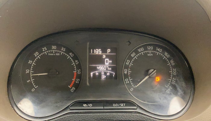 2014 Skoda Rapid 1.5 TDI CR ELEGANCE AT, Diesel, Automatic, 49,586 km, Odometer Image