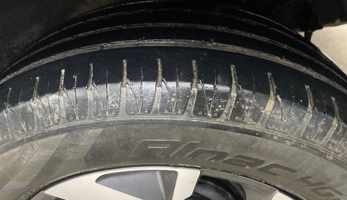 2021 KIA SONET HTX 1.0 DCT, Petrol, Automatic, 58,608 km, Left Rear Tyre Tread