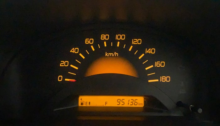 2014 Maruti Wagon R 1.0 LXI CNG, CNG, Manual, 95,457 km, Odometer Image